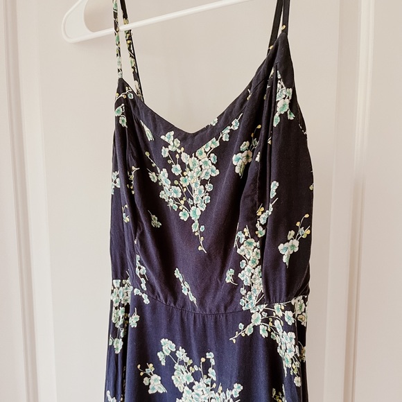 Old Navy Blue Floral Mini Dress - Picture 5 of 6